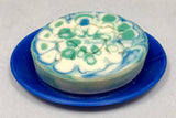 Soap Dish- Oval Bubbles