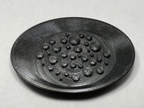 Soap Dish- Oval Bubbles