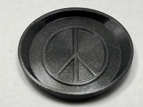 Soap Dish- 3" Peace Sign